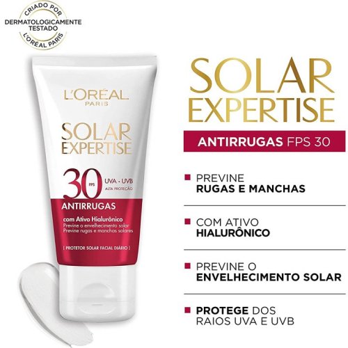 3 Imagem Protetor Facial Fps 30 Antirrugas 50g